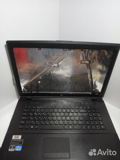 Ноутбук DNS W170HR поддон/крышка жд/ топкейс/клави