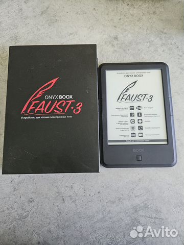 Электронная книга Onyx Boox Faust 3 купить в Санкт-Петербурге с ...