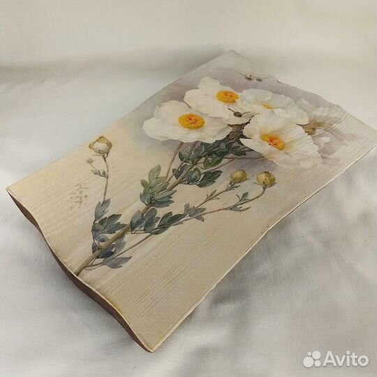 Картина. Букет. Картина на дереве