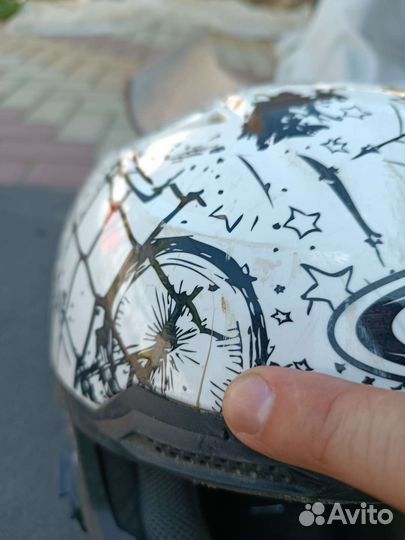 Мотошлем кроссовый SOL