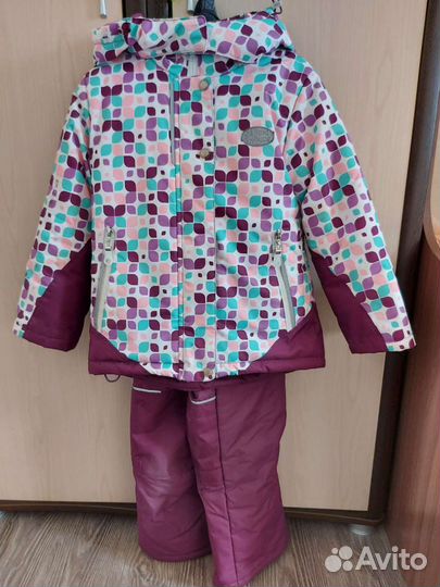 Зимний комбинезон для девочки 110