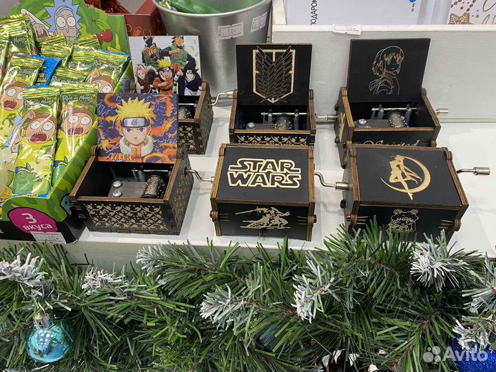 Музыкальная шкатулка Гарри Поттер, Наруто