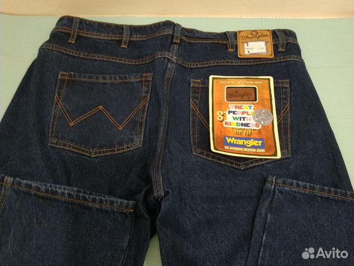 Джинсы Wrangler W40-42 L 32 Коттон