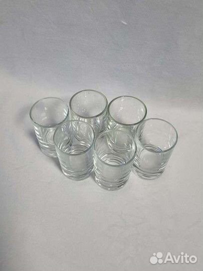 Стопка рюмка стекло. Набор 6 шт
