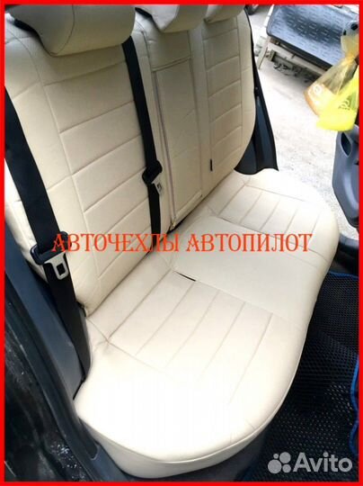 Чехлы Автопилот Nissan Almera n16 из экокожи