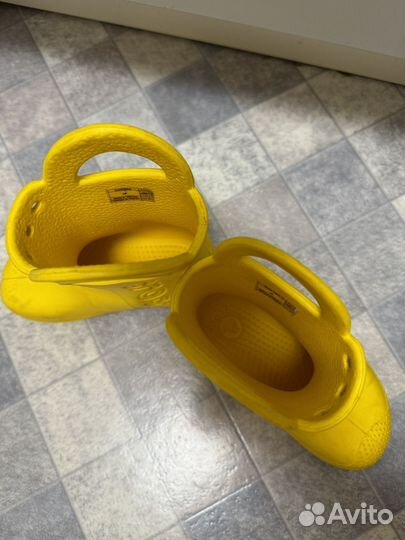 Резиновые сапоги crocs c8