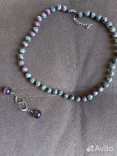 Бусы из натуральных камней: циозит