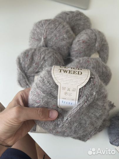 Пряжа Cloud tweed Seam