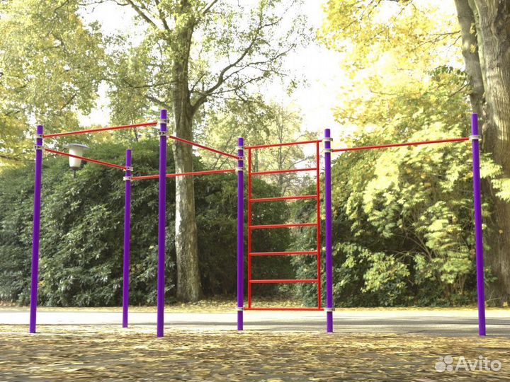 Комплекс для занятий Воркаут Pioner A16724