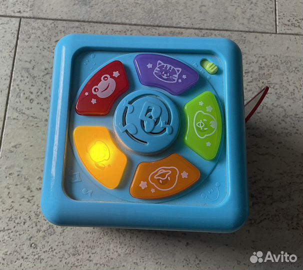 Кубик развивающий