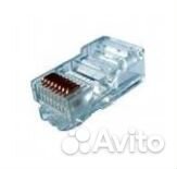 Коннектор RJ-45 level 5 (золотое покрытие)