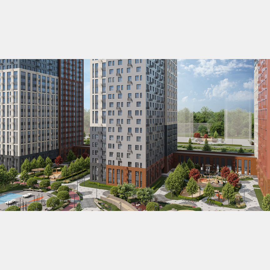 1-к. квартира, 40,2 м², 16/20 эт.