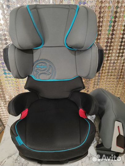 Автокресло cybex pallas 2 fix, 1/2/3