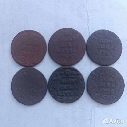 Полушка 1731-35 цена за все