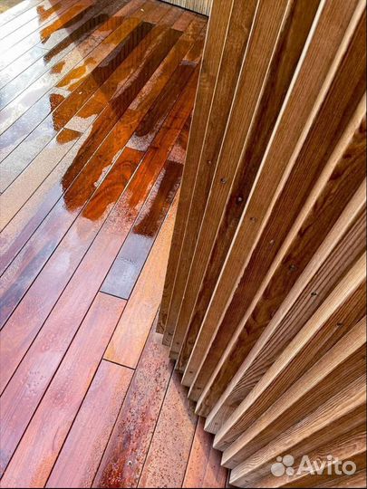 Террасная доска Термоясень