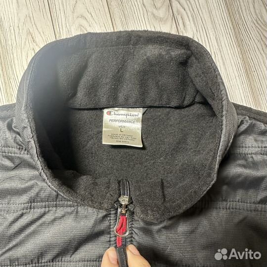 Кофта зип флисовая Champion Performance L 50 новая