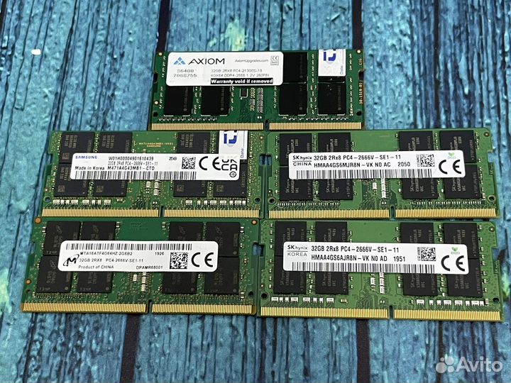 Оперативная память ddr4 32GB So-dimm 2666MHz