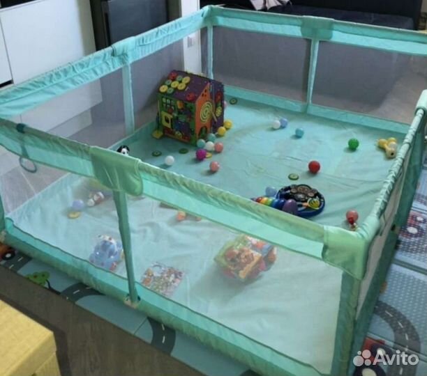 Большой детский манеж бу