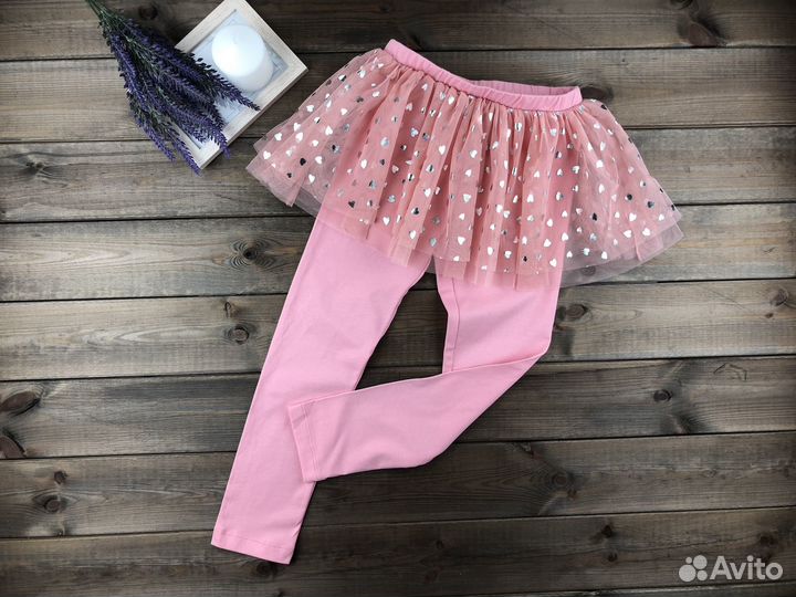 Лосины с юбкой для девочки Lupilu