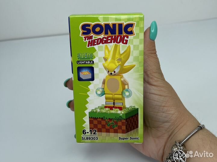 Lego Super Sonic минифигурка