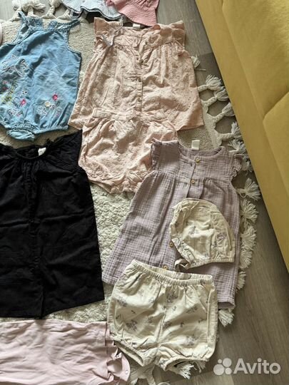 Большой пакет вещей Hm на девочку 86/92