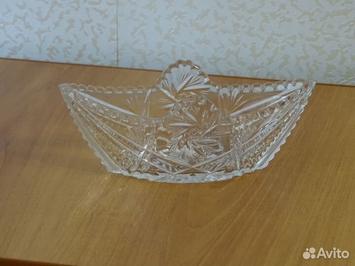 Хрустальная ваза 