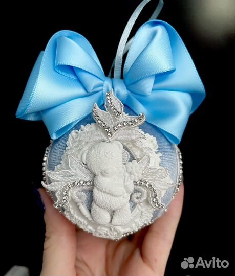 Новогодние шары ручной работы