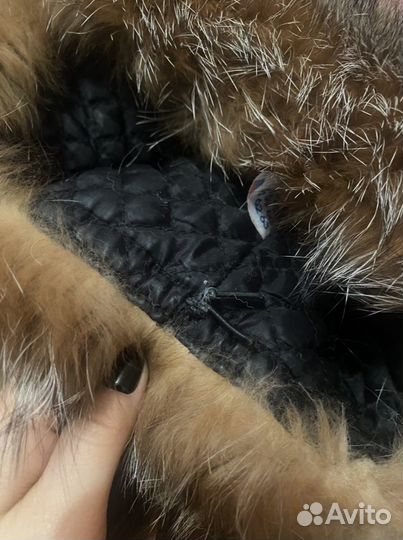 Шапка из лисы