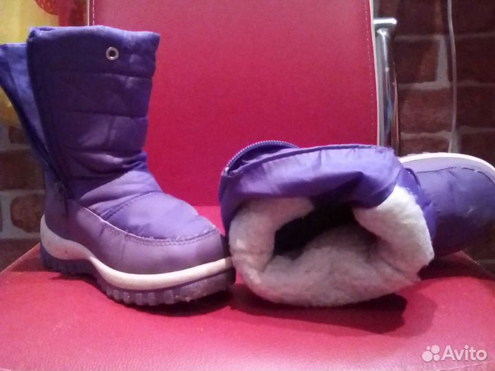 Сапоги зимние детские