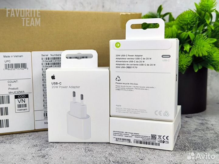 Блок питания iPhone 20W / Оригинал