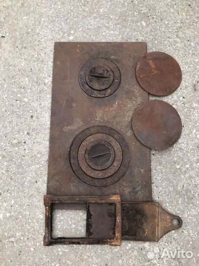 Плита чугунная для печи бу