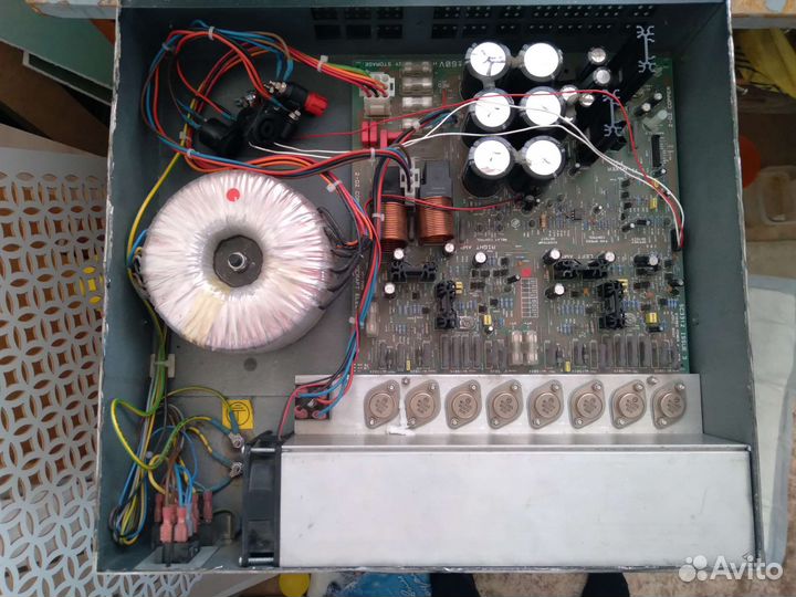 Усилитель от активного пульта Soundcraft