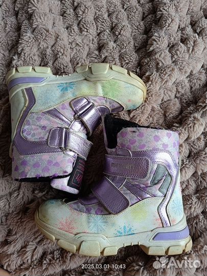 Ботинки minimen зимние размер 32