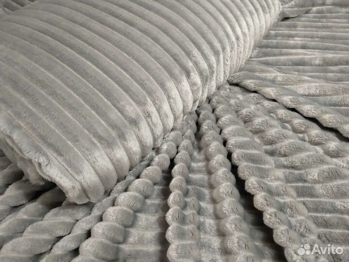 Плед плюшевый двухсторонний