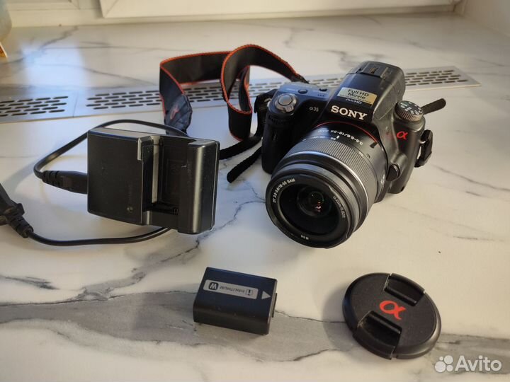 Зеркальный фотоаппарат sony slt-a35