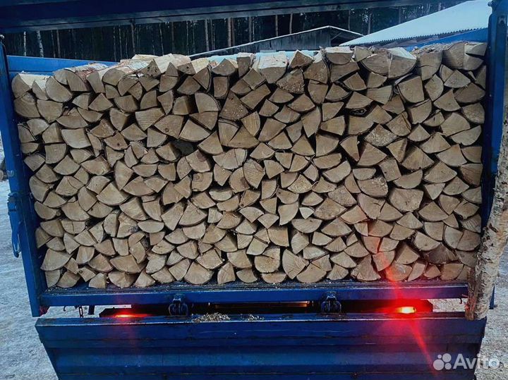 Дрова колотые березовые