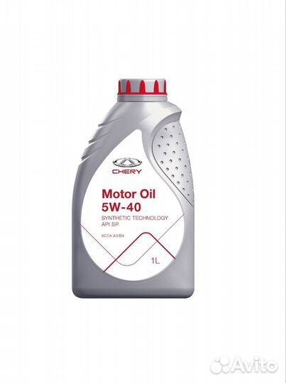 Моторное масло Chery motor OIL 5W-40 SP/CF