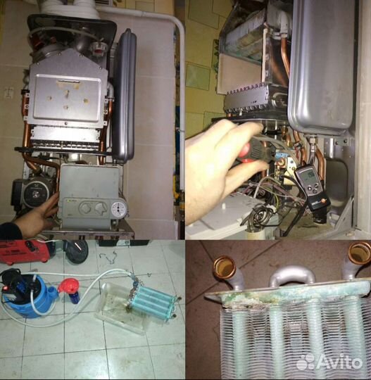 Ремонт и обслуживание электро и газовых котлов