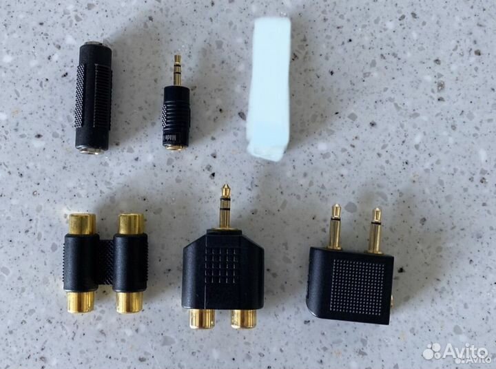 Аудио переходники разные