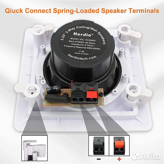 Настенные колонки Herdio