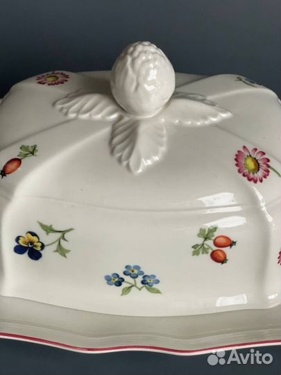 Масленка Villeroy&Boch, серия Petite Fleur