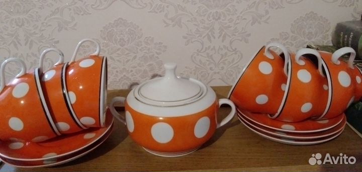 Чайный сервиз советского времени