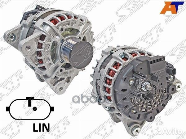 Генератор renault kaptur 1.6 14V 150A 16- H4M/M