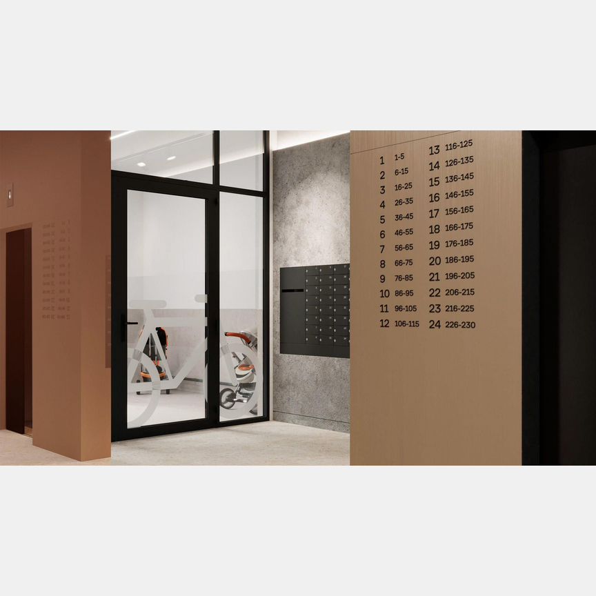 2-к. квартира, 57,2 м², 22/25 эт.