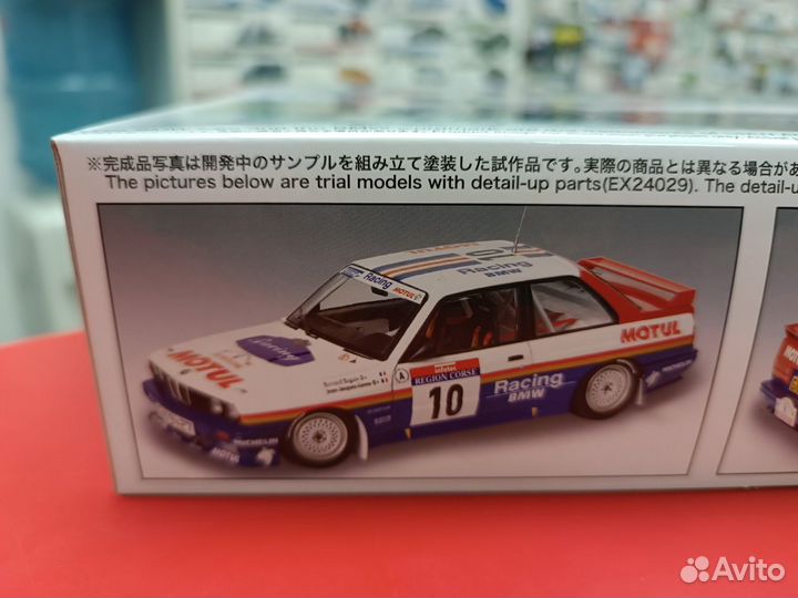 BX24029 BMW M3 E30 '87 Tour De Corse Winner 1:24 A