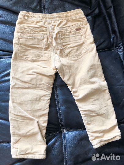Штаны новые вельвет с подкладкой Mayoral размер 98
