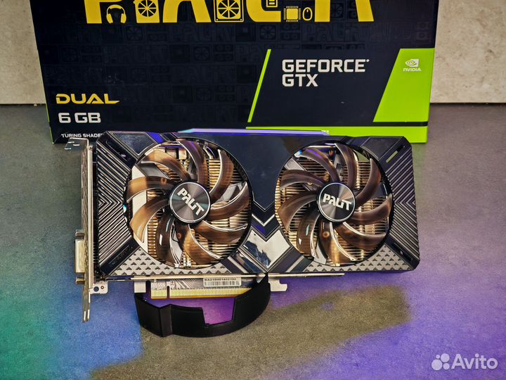 Palit dual GTX 1660 TI 6Gb