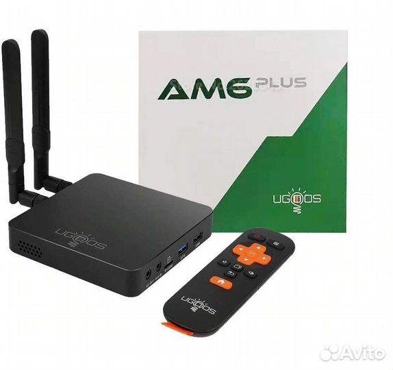 Андроид тв Приставка Ugoos AM6 Plu