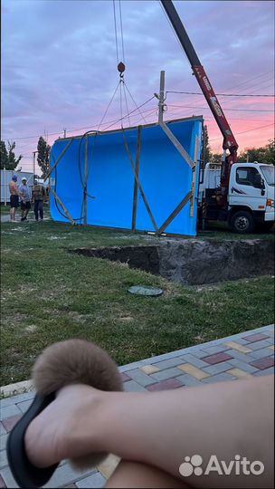 Бассейн из полипропилена 2х6х1,5