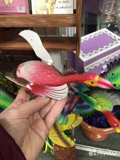 Фигурка на палке в сад